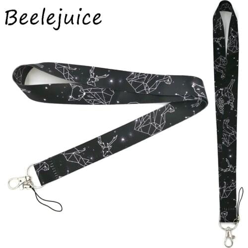 Starry animal Mobile phone lanyard For keys ID Card Pass Gym USB badge holder DIY Hang Rope Tags Strap Neck Lanyards