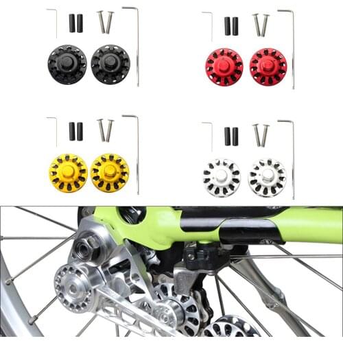 Ultralight Bike Chain Tensioner Roller Hollow Folding Bicycle Chain Guide Wheels Repairing Front Rear Pulley Tower Wheels