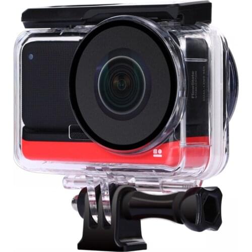 Camera Lens Protective Shell for Insta360 ONE R Dual-Lens 360 Panoramic Camera Waterproof Dive Housing Case Cover