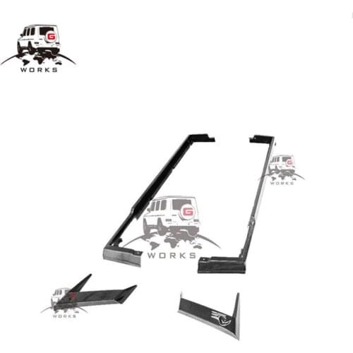 Factory price G class W464 G500 G63 G550 fender cover and side skirt fit for 2019y- W463A tc style carbon fiber W464 G500
