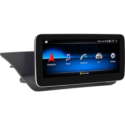 10.25 inch Qualcomm Android 9.0 Car Multimedia for Benz E260L 2015(E Coupe)-2016 Bluetooth GPS Navigation with Carplay
