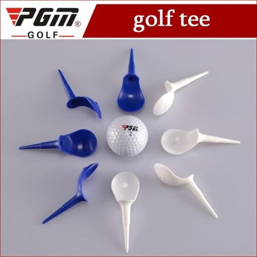 20 Count Golf Accessories Ball Pin Golf Tee Chair-shaped Ball Holder Plastic Tees Length ZH-052 82mm Golf Accessories
