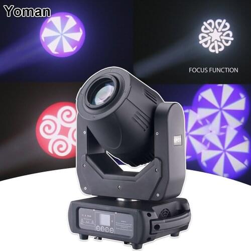 2021 NEW 200W Beam Spot Gobo 3IN1 LED Moving Head Light DJ Spot Moving Head Light Outdoor Stage Theater Disco Nightclub Party