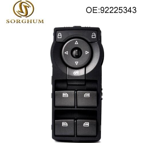 92247215 Car Accessories US General Power Window Lock Switch Driver For Holden 92225343 Black 2008-2009 Pontiac G8 GT GXP 4 Way