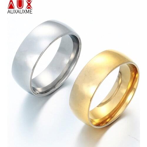 Auxauxme Women's Silver Rings