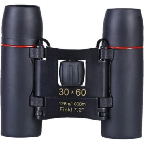 Zoom Telescope 30x60 Folding Binoculars for Outdoor Bird Watching Travelling Hunting Camping Telescope Binoculars Professional