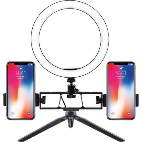 16cm/26cm Photographic Lighting 3200K-5500K Dimmable Led Ring Light Lamp Photo Studio Phone Video Beauty Makeup camera