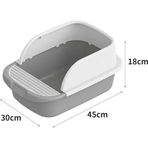 Cat litter box cat toilet splash-proof fully semi-enclosed large cat litter box deodorant cat poop cat supplies