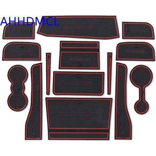 Car Door Gate Slot Mats Cup Armrest Storage Pad For Range Rover Evoque 2020