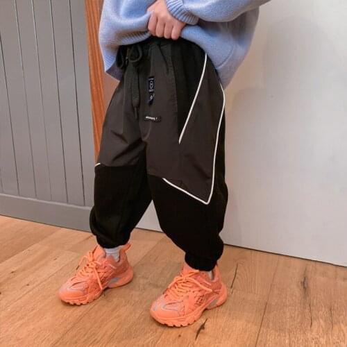 Thread Spring Autumn Casual Pants Boys Kids Trousers Children Clothing Teenagers Sport In Stock High Quality