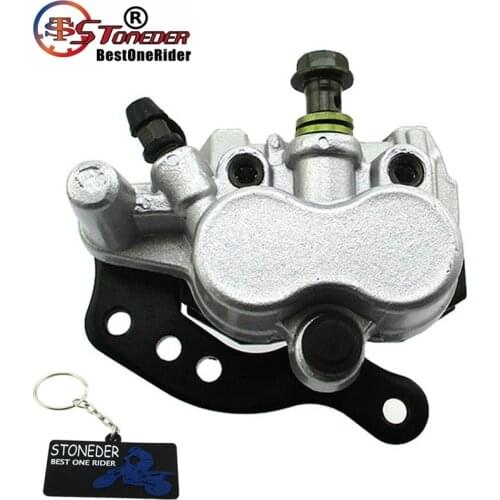 STONEDER Aftermarket Front Brake Caliper & Pads For Yamaha YZ125 YZ250 1990 1991 1992 1993 1994 1995 1996 1997