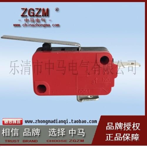 HWEXPRESS 50PCS Fretting Switch Two Foot ZW3-1B Copper Contact 3-5A Often Close And Break Long Handle