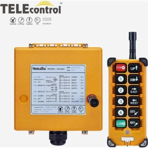 Industrial Remote Control F23-A++ Hoist Crane Lift Button Switch 8 buttons 1 receiver 1 transmitter for truck hoist crane
