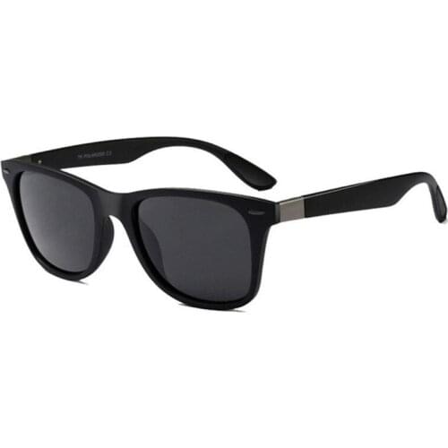 New Polarized Sunglasses Brand Design Men Women Driver Shades Male Vintage Glasses Men Spuare Mirror Summer UV400 Sun Glasses