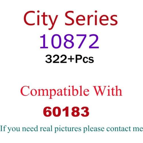 322Pcs 10872 Building Block Toy City Series 60183 Assembled Building Block Childrens Toy Gifts