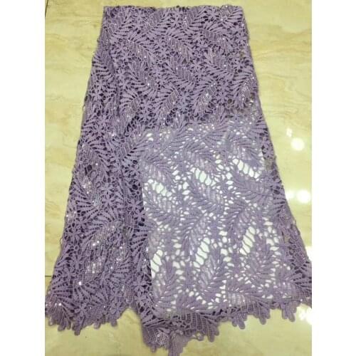 African Lace Fabric 2021 High-quality Lace Embroidered French Sequined Tulle Lace Fabric For Nigerian Party Dress D36221