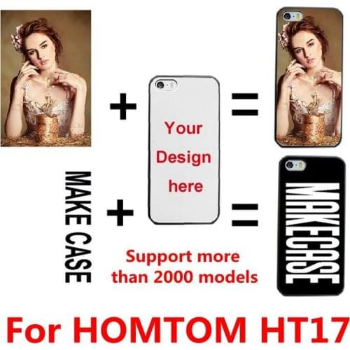 DIY Personalized custom photo name Customize printing your design picture cover case for HOMTOM HT17
