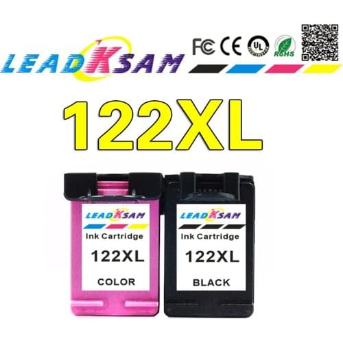 LeadKsam 122XL Ink Cartridge Compatible for hp 122 xl hp122 Deskjet 1000 1050 2000 2050 2050s 3000 3050A 3052A 3054 1010 1510