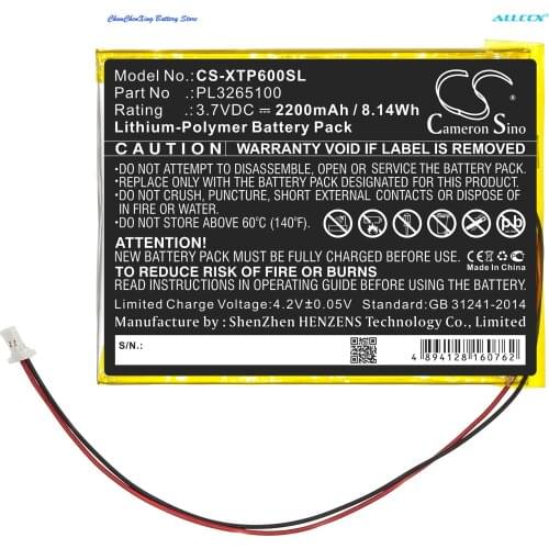 Cameron Sino 2200mAh Diagnostic Scanner Battery PL3265100 for XTOOL EZ300,EZ400,PS65,PS70,PS60,X500