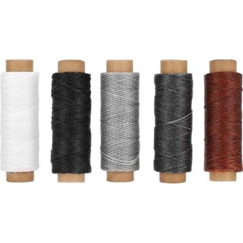 Long Service Life High Durability Leather Craft Tools Kit Practicality Wax Thread Hand Stitched Bags For Diy Hand Made Diy