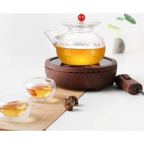 220V Electric Heater Stove Tea Maker Hot Cooker Plate Electric Cooker Heating Furnace Water Heater Milk Tea Coffee Heating 500W