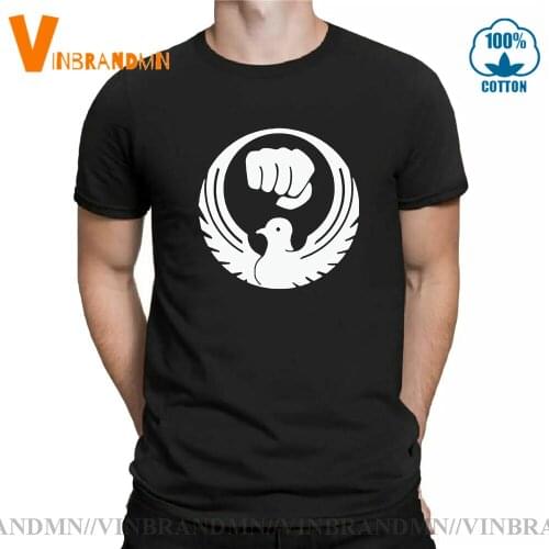 Japanese style Wado Kai Karate T Shirt Anime Black karate Tshirt Casual Breathable Fitness Crew neck Homme Pure Cotton Tops Tees