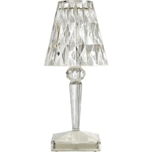 GTBL Diamond Atmosphere Crystal Diamond Desk Lamp USB Charging Portable Wireless Bedroom Nightlight