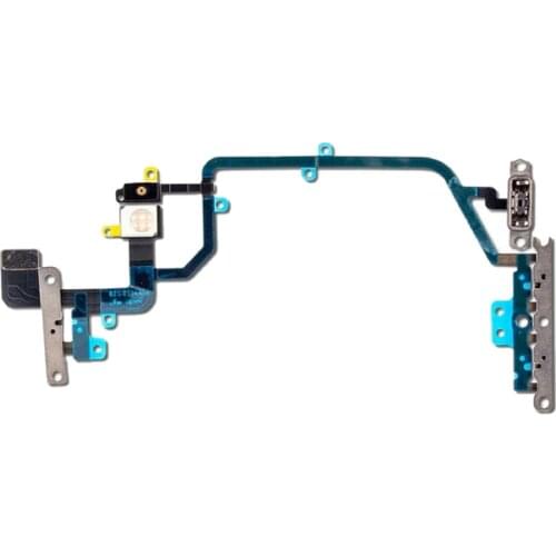 Power-on Volume Cable,Internal Repair Flex Cable for iPhone XR 6.1 Inch Mute Power On/Off Button Connector