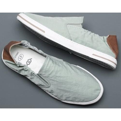 2020 Brand New Lazy Canvas Loafer Shoes Breathable Trendy Sneaker Shoes Spring/Autumn Vulcanize Designer Flats 20106