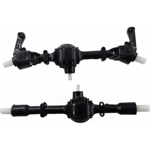 2Pcs Metal Gear Front & Rear Axle Bridge Replacement for WPL B14 B24 C14 C24 C34 C44 1/16 RC Car Spare Parts Accessories