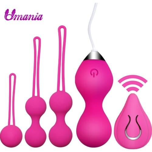 Kegel Balls Vibrator 10 Speed Vibrating Egg Sex Toys For Woman Remote Control Vaginal Tight Exercise Toys Stimulator Massager