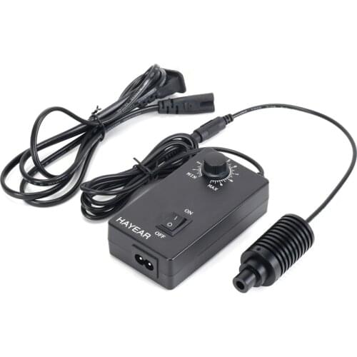 HAYEAR LED Microscope Spot Point Light Adjustable Illuminator Bright Lamp 3W 6500K 6/8/9/10/11/13mm Head Diameter