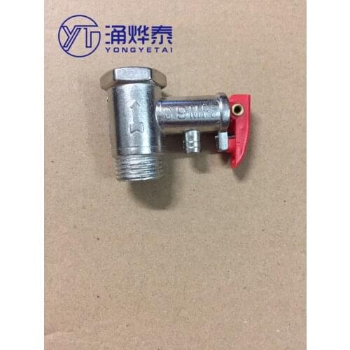 YYT Universal electric water heater safety valve 0.9mpa check one-way pressure relief valve