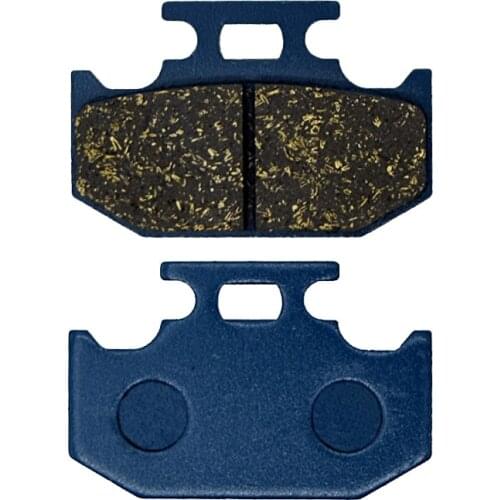 For YAMAHA XT 250 X (3C51/2) 05-08 XTZ 250 Lander (Brasil) (4B41/2) 07-08 WR 200 D/E/F 1992-1994 Motorcycle Brake Pads Rear