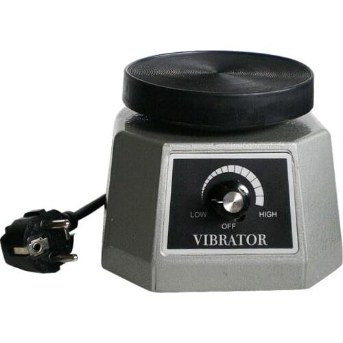 Dental Vibrator 100mm/4" Round Plate for Laboratory