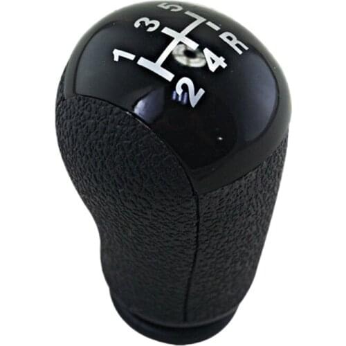 5 Speed MT Gear Stick Shift Knob Car for Ford Focus Mondeo MK3 S-MAX C-MAX Mustang Galaxy Fiesta MK6 Transit Black