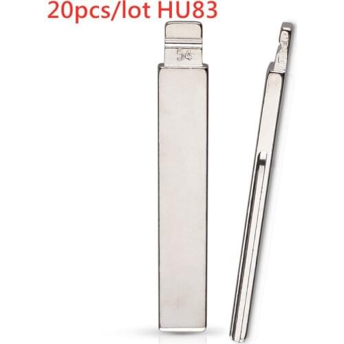 Automotive remote key Uncut Flip KD Remote MIT8 Key Blade Type HU83 for Peugeot