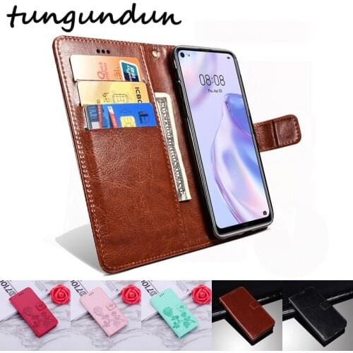 Case For Huawei Nova 7 Pro Flip Cover PU Leather Phone Protective Shell For Huawei Nova 7 SE 7i Case Protector Bag Fundas