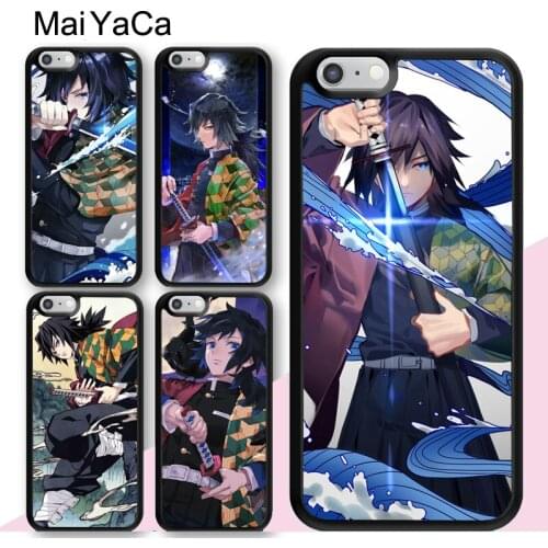 MaiYaCa Tomioka Giyuu Demon Slayer Case For iPhone 12 mini 11 Pro Max X XS Max XR SE 2020 6S 7 8 Plus 5S Back Cover Coque