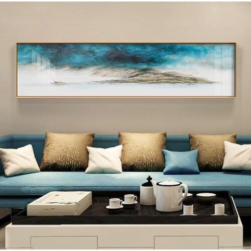 EECAMAIL DIY Diamond Painting Full Diamond Embroidery Banner Abstract Landscape Diamond Cross Stitch Bedroom Bedside No Frame