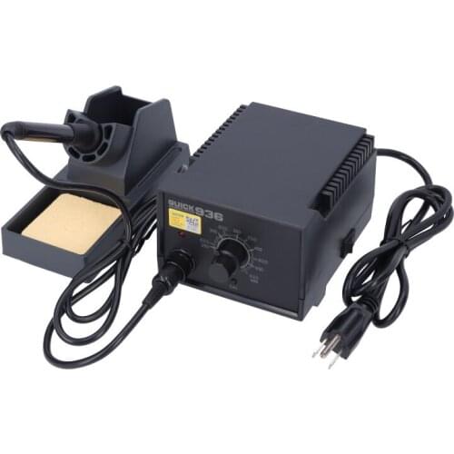 QUICK 936 110V 60W Adjustable Temperature Electric Soldering Iron Anti Static BGA Rework Station US Plug