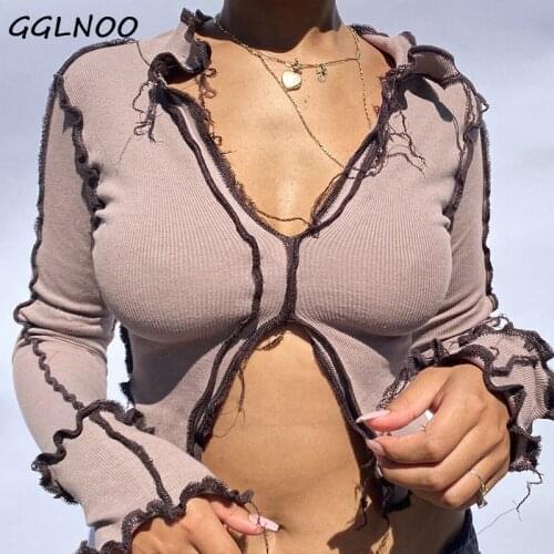 GGLNOO Women's Long Sleeve T-shirts