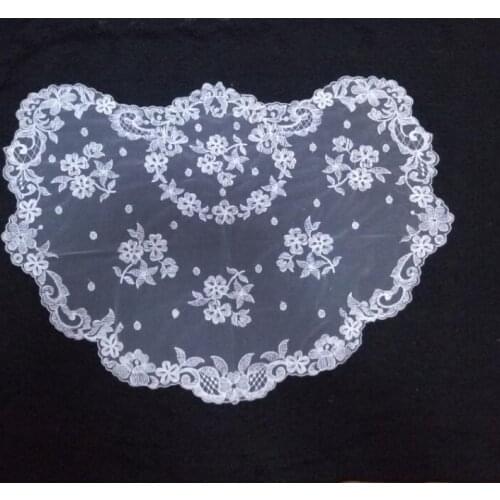 Round Lovely Child Lace Veil ,Lace Mantilla ,Beautiful Lace Velo for Children