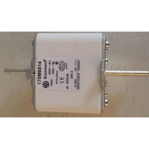New original high voltage hrc Fuse 170M6814D Bussmann fuse fuse price