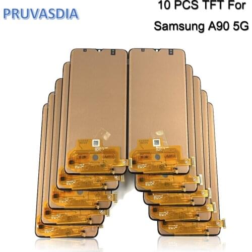 Wholesale 10 Piece A908 Lcd For Samsung Galaxy A90 5G LCD Display Touch Screen Digitizer Assembly Replacement For Samsung A908