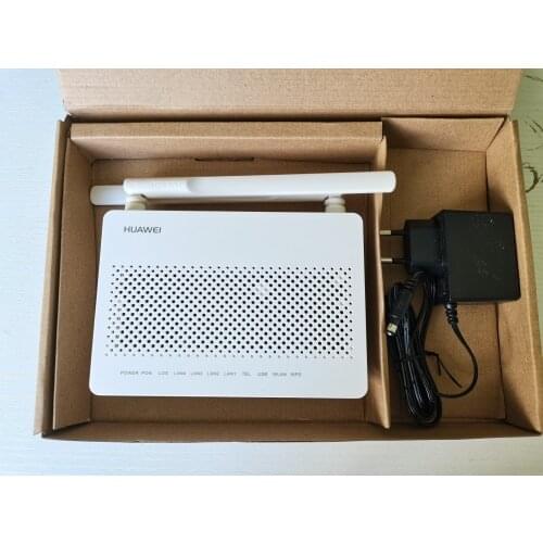 Original New for HW HS8545M5 Gpon 5dbi WiFi Ont onu 1GE+3FE+VOICE+WIFI+USB English Firmwarel modem Telecom Network Equipment