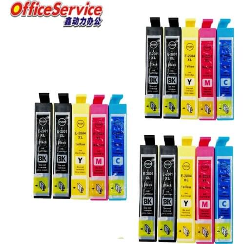 15X Compatible ink Cartridge T2001 T2002 T2003 T2004 For Epson XP-100 XP-200 XP-300 XP-310 XP-314 XP-400 XP-410 printer