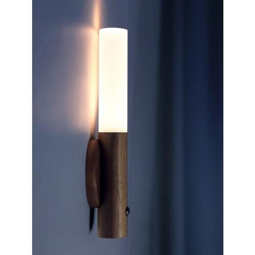 Smart Sensor Lamp Sensor LED Door Lock Lamp Kitchen Cabinet Wardrobe Stairway Wall Bedroom Lamp Portable Night Light Home