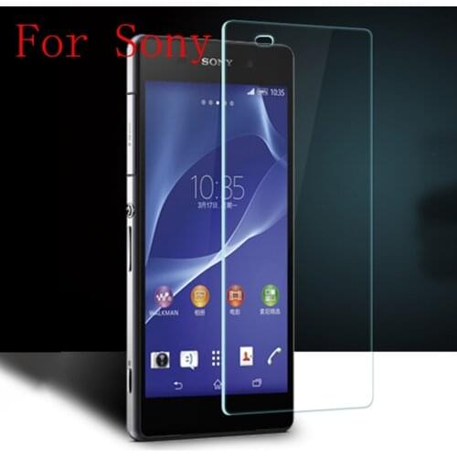 Screen Protector HD Toughened for Sony Xperia Z1 Z2 Z3 Z5 Compact M2 M4 M5 Protective Film Premium Tempered Glass