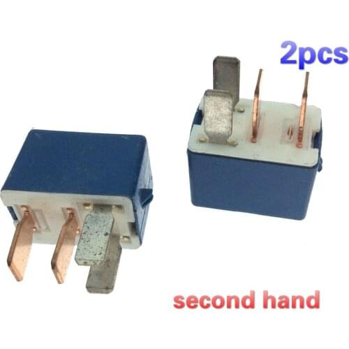 2pcs second hand genuine automotive car relay for toyota 4pin DC 12V 156700-3220 for Suzuki Swift 2018